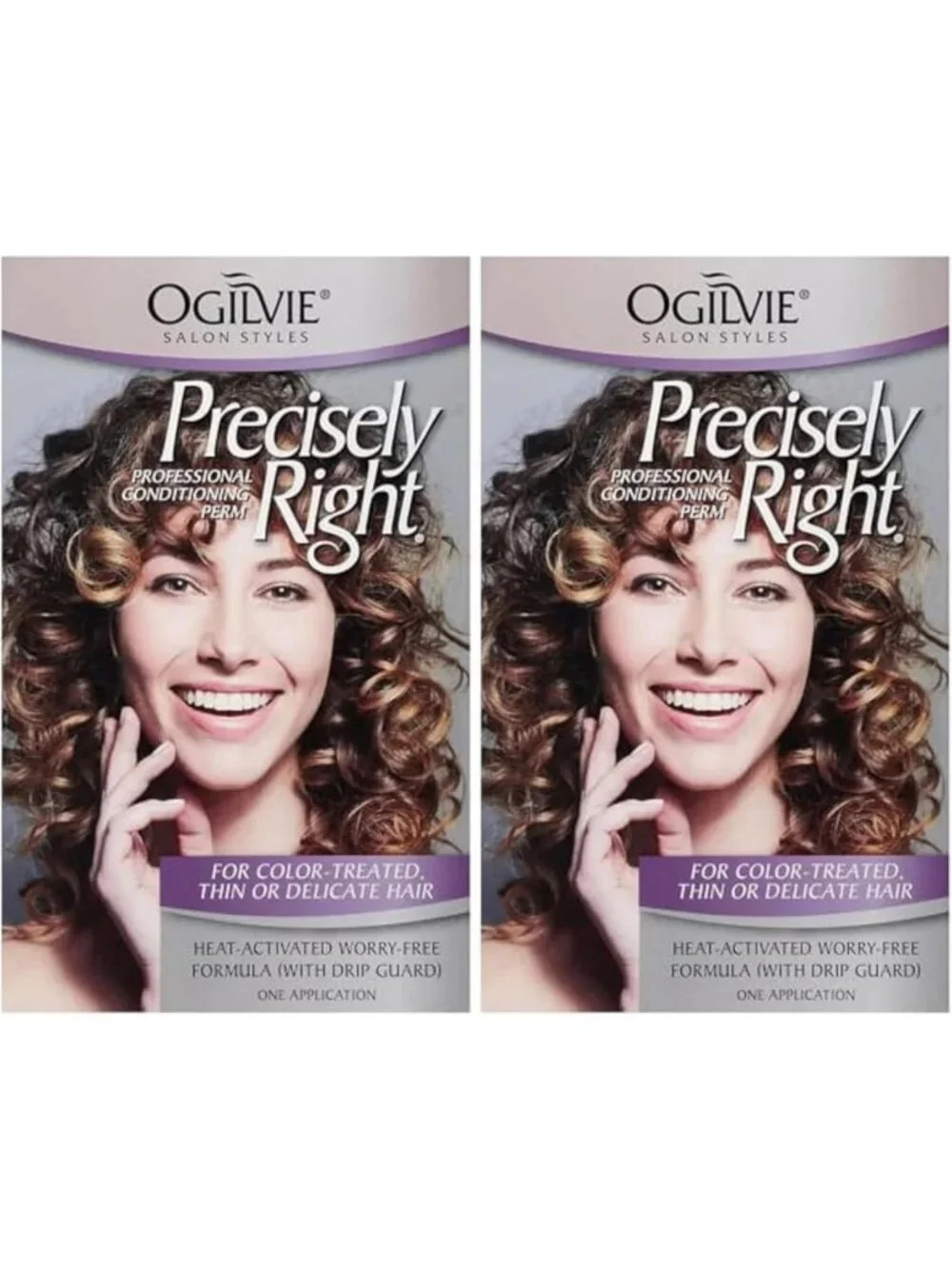 Professional Conditioning Perm for Color Treated, Thin & Delicate Hair - 2 Pack